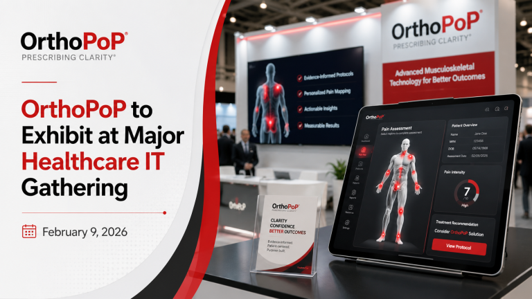 OrthoPoP to Exhibit at Major Healthcare IT Gathering